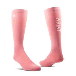 Ariat Uni Ariattek Dusty Rose Essential Socks