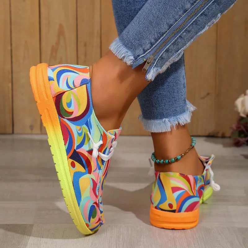 Casual kleurrijke sneakers