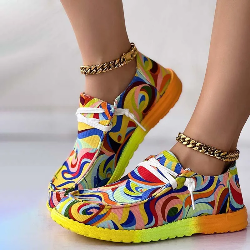 Casual kleurrijke sneakers