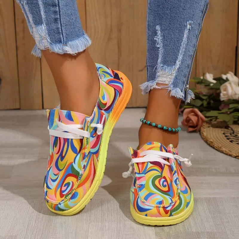 Casual kleurrijke sneakers