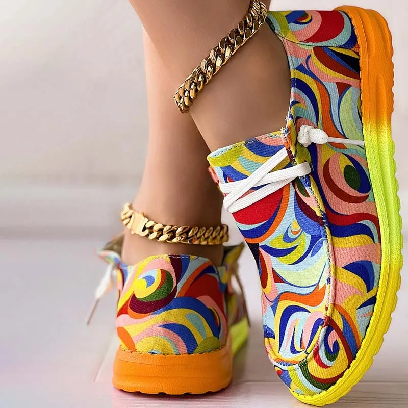 Casual kleurrijke sneakers