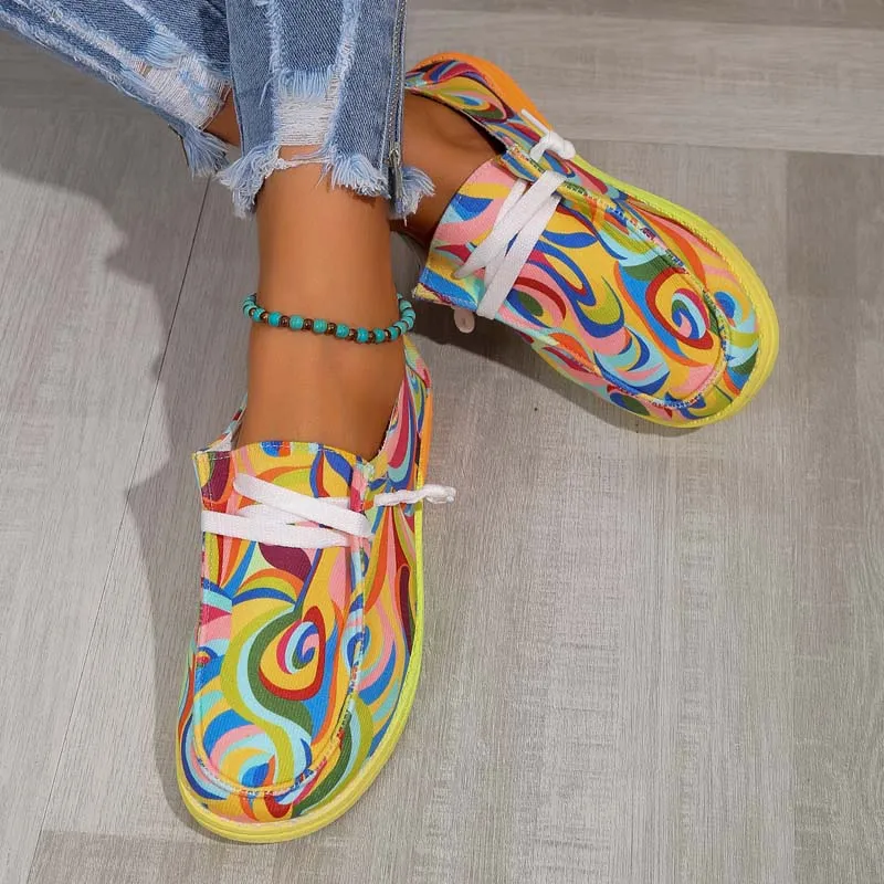 Casual kleurrijke sneakers