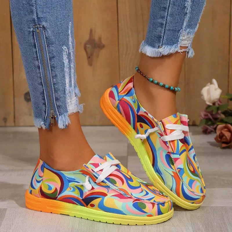 Casual kleurrijke sneakers