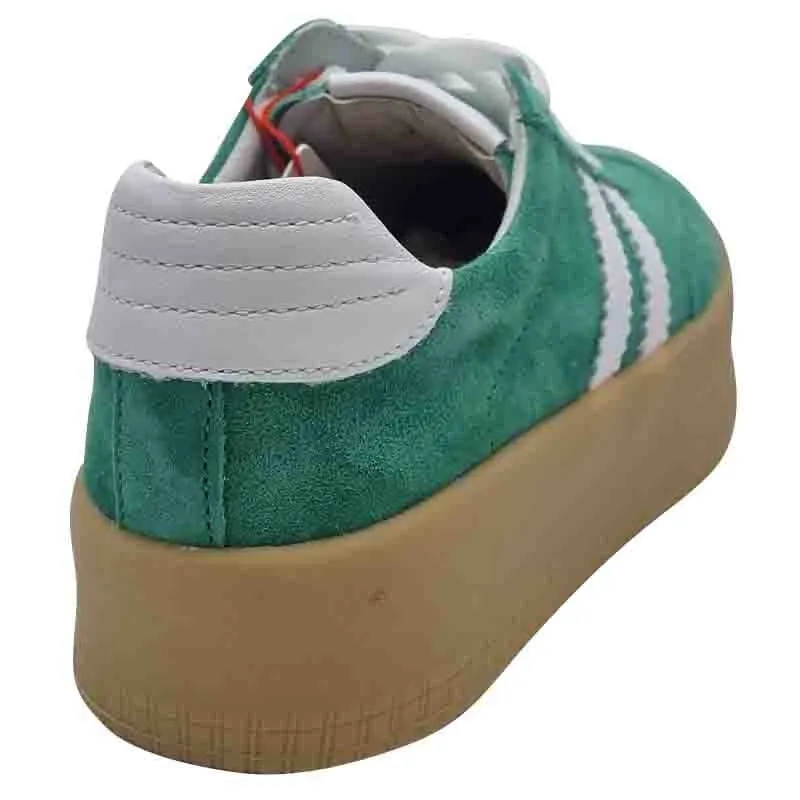 Drilleys Womens Green Platform Trainer - Seventy Eight