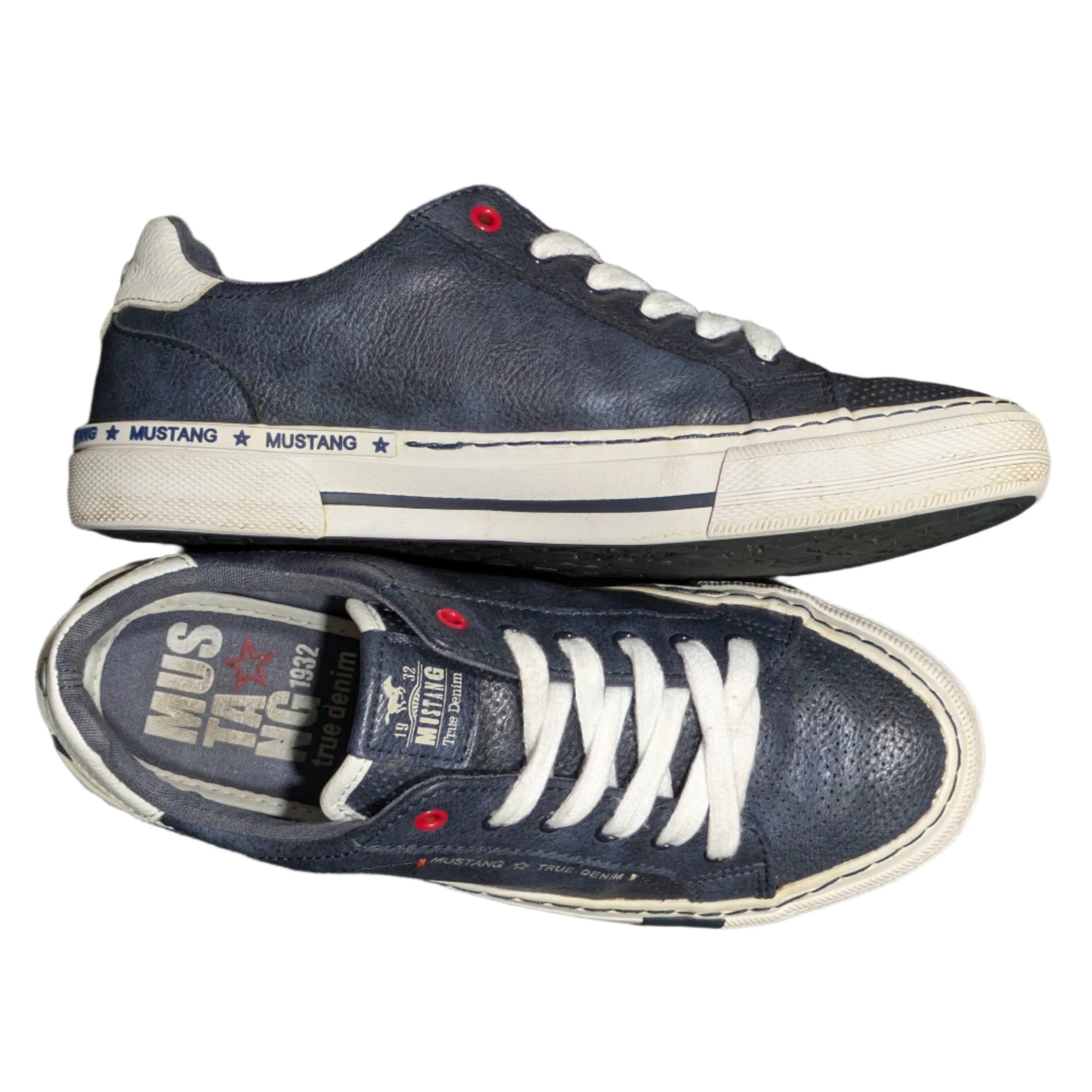 Mustang Women’s 1353-307-875 Sneakers in Navy Blue Size UK 4 / EU 37 / US 7