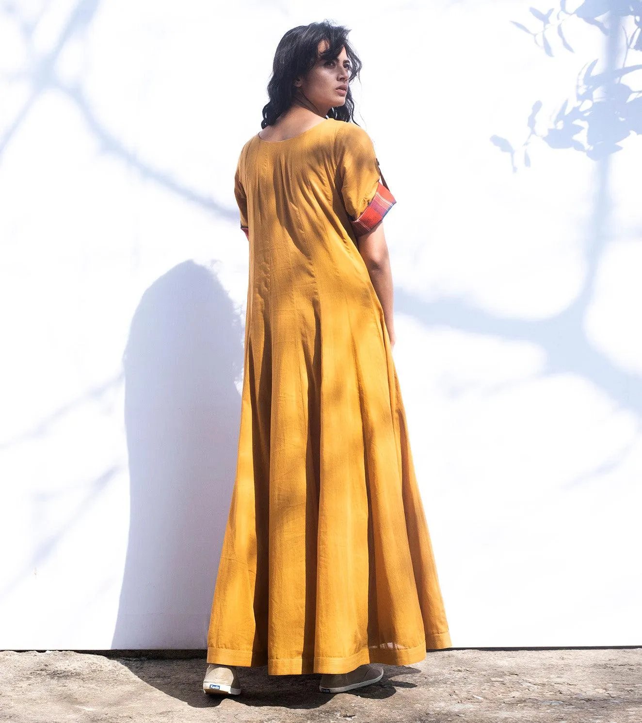 OCHRE GLOW GOWN