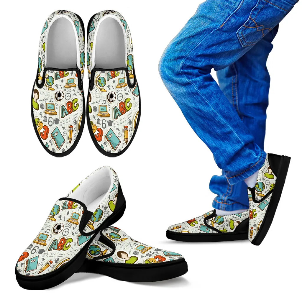 School Days Slip Ons