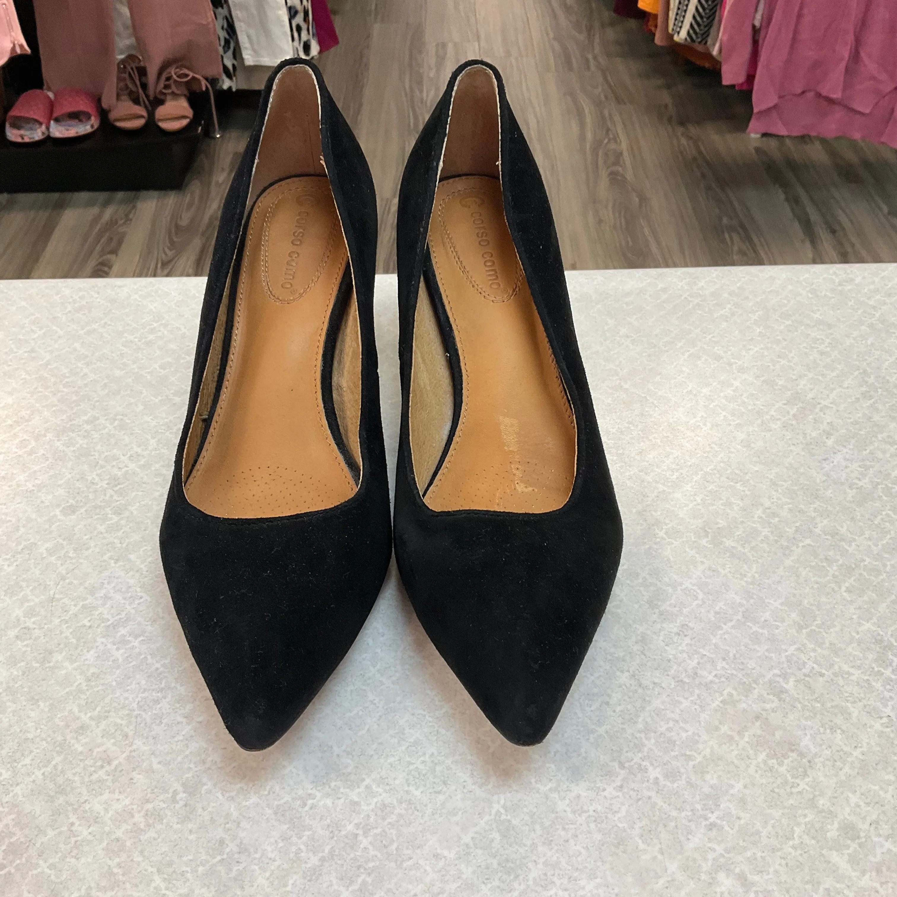 Shoes Heels Block By Corso Como In Black, Size: 7.5