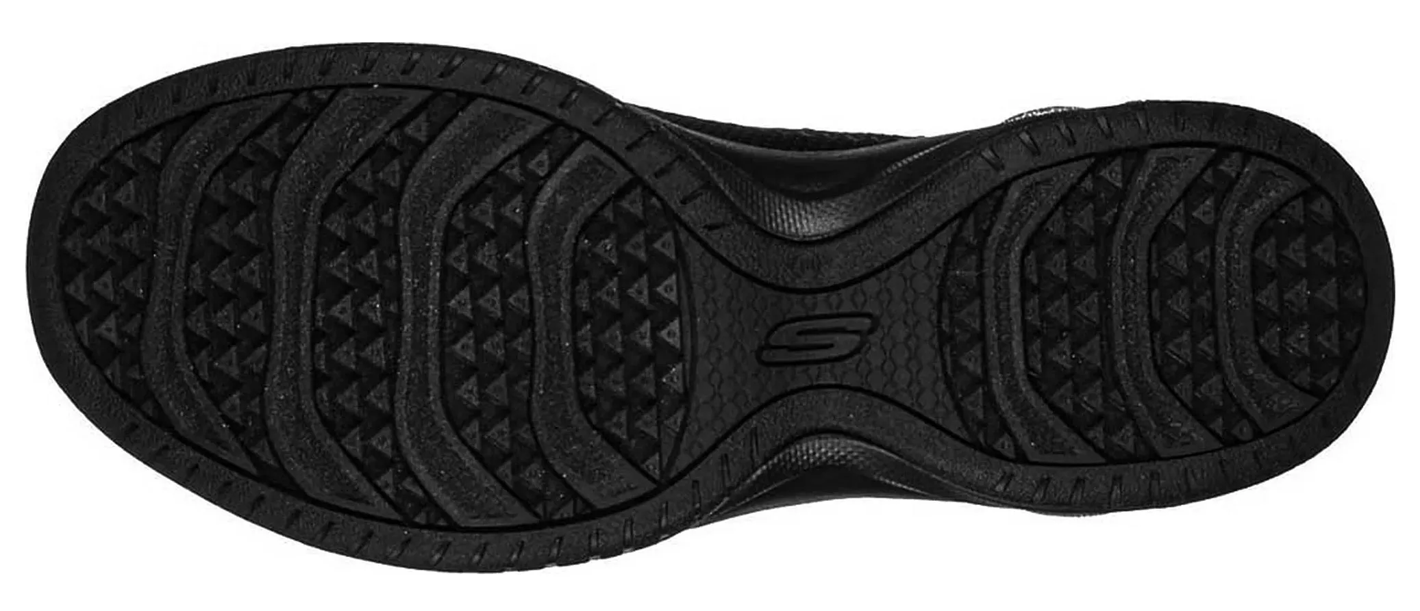 SKECHERS Breathe-Easy Simple Pleasure Stretch Collar Scooped Knit Bungee Slip On