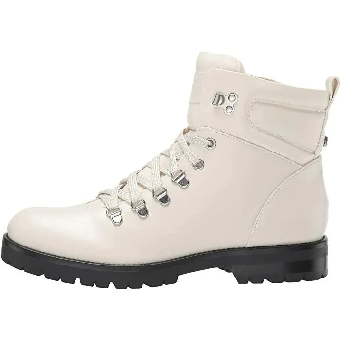 Trendy side zipper lace-up boots