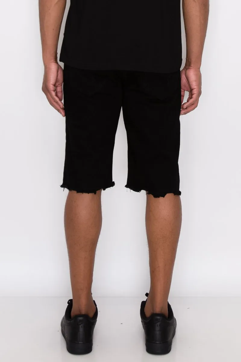 Vibin' Distressed Shorts