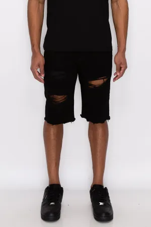 Vibin' Distressed Shorts